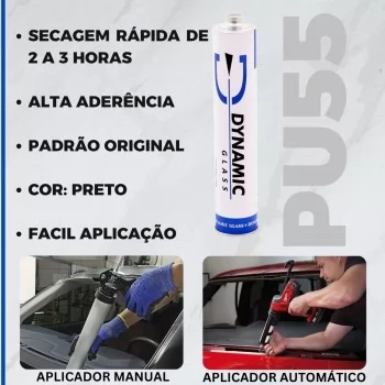 COLA PARABRISA/VIGIA DYNAMIC GLASS TUBO 300ML