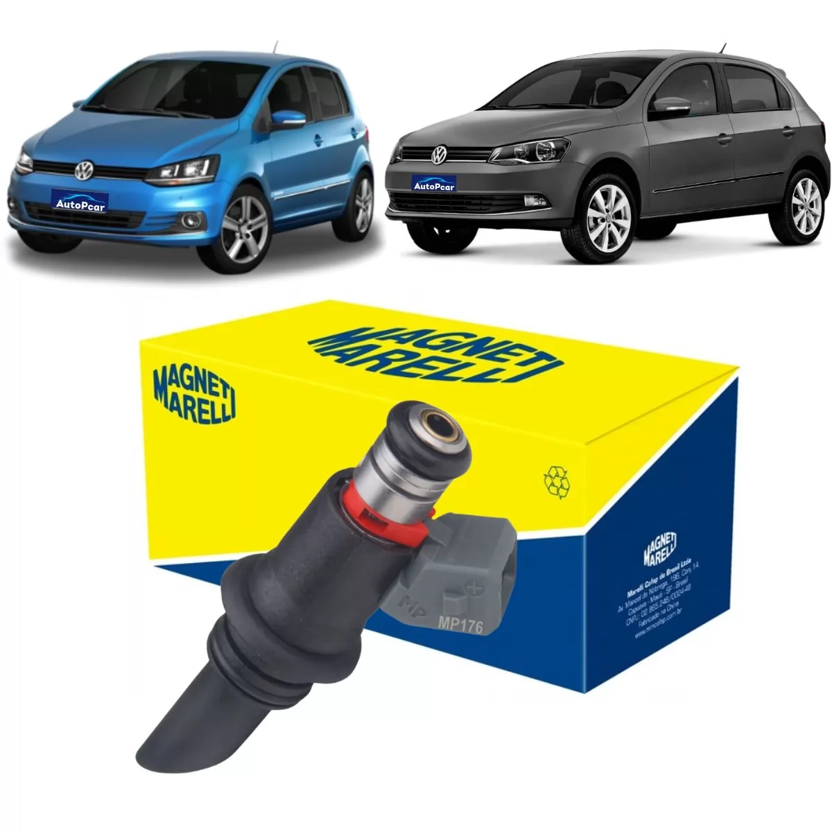 BICO INJETOR VW FOX/GOL/VOYAGE GIV/GV 1.0 05/... FLEX (IWP176)
