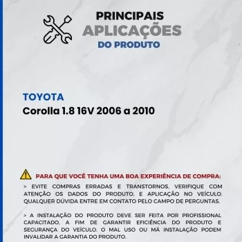 BICO INJETOR TOYOTA COROLLA/FIELDER SEG/XEI 1.8 16V VERDE