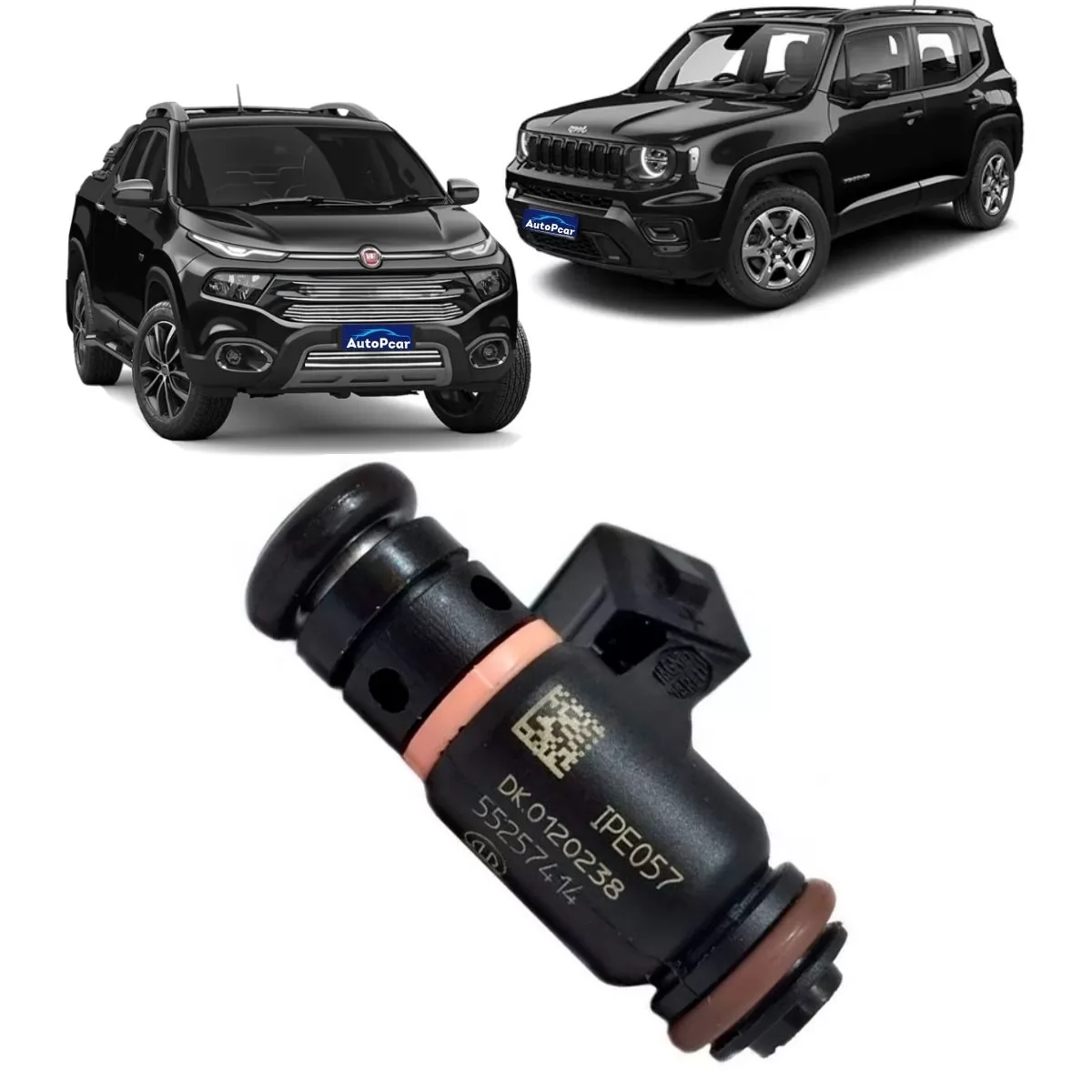 BICO INJETOR FIAT/JEEP TORO/RENEGADE 1.8 16V E-TORQ EVO FLEX (IPE057)