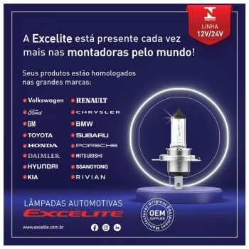 Par Lâmpadas Farol Baixo E Alto H4 Original Halogena 12v