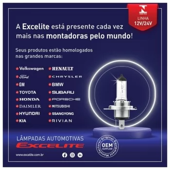 Par Lâmpadas Farol H7 Halogena Original 12v 55W