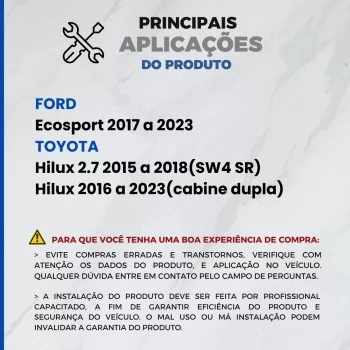 PALHETA 22/16 FORD/TOYOTA ECOSPORT 17/...  HILUX SW4 15/... (FLEX)
