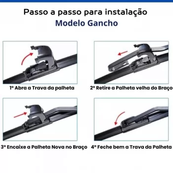 Kit Palheta Hyundai Creta 2017 em diante AF26+AF16