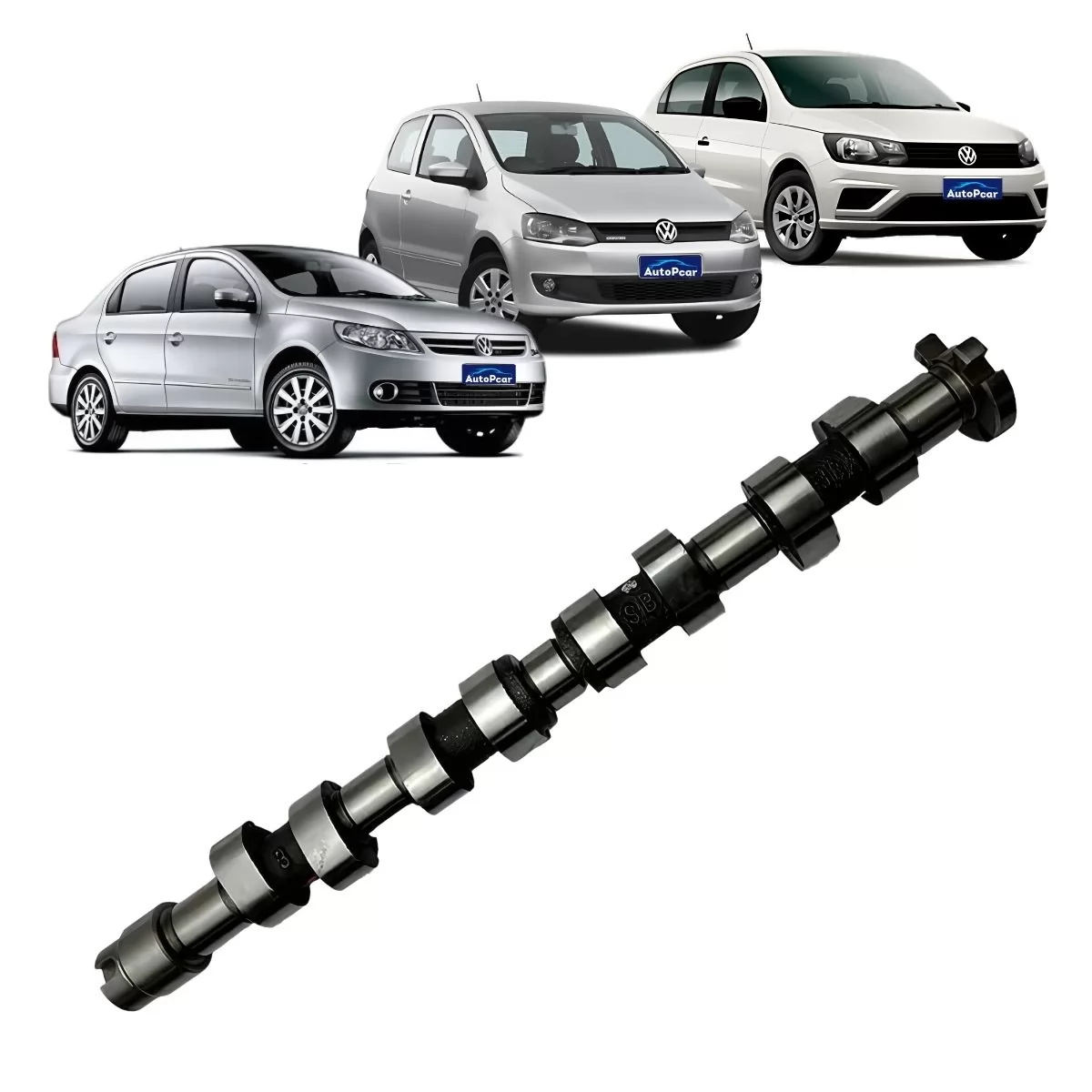 EIXO COMANDO DE VALVULA VW GOL/FOX/VOYAGE/FOX 1.6 11/ FLEX ROLETADO