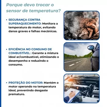 SENSOR TEMP VW GOL/BORA/PASSAT/POLO/GOLF (2 TER/CINZA)