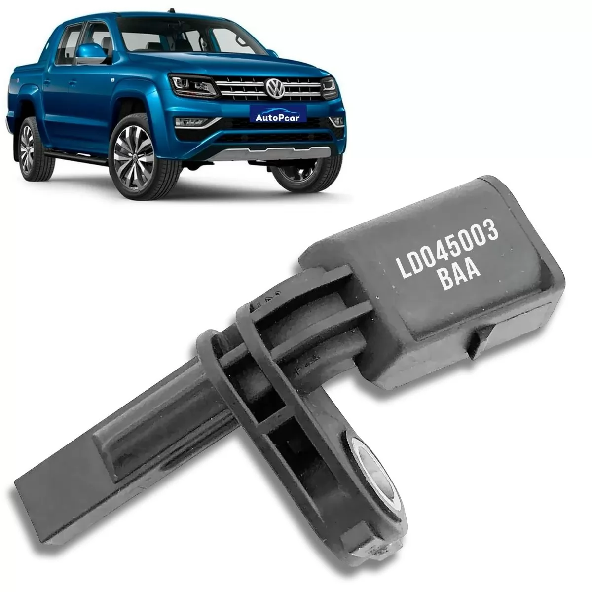 SENSOR DO ABS VW/AUDI RODA DIANT LD AMAROK/JETTA/TIGUAN/PASSAT/A3/Q7/TT/RS3