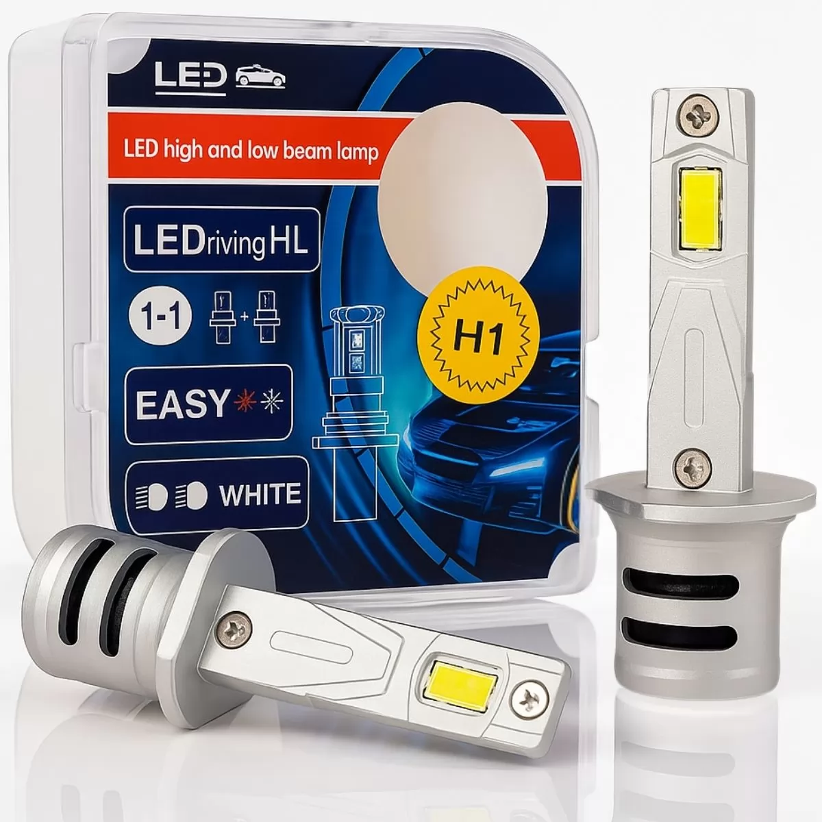 LAMPADA H-1 MINI LED HEADLIGHT 55W 12V 6500K 24000LM