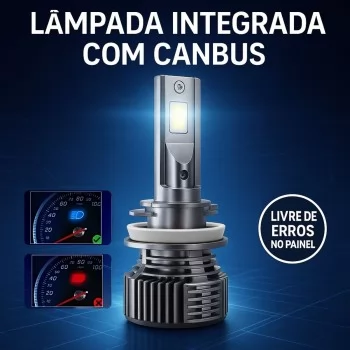 LAMPADA H-27 MINI LED HEADLIGHT 55W 12V 6500K 24000LM