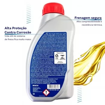 Kit 2 Fluído Freio Bosch Dot 4 500ml Original