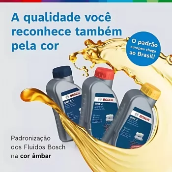 Kit 2 Fluído Freio Bosch Dot 4 500ml Original