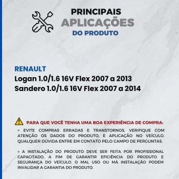 Palheta Limpador Parabrisa Sandero/Logan 2007 A 2014 Bosch