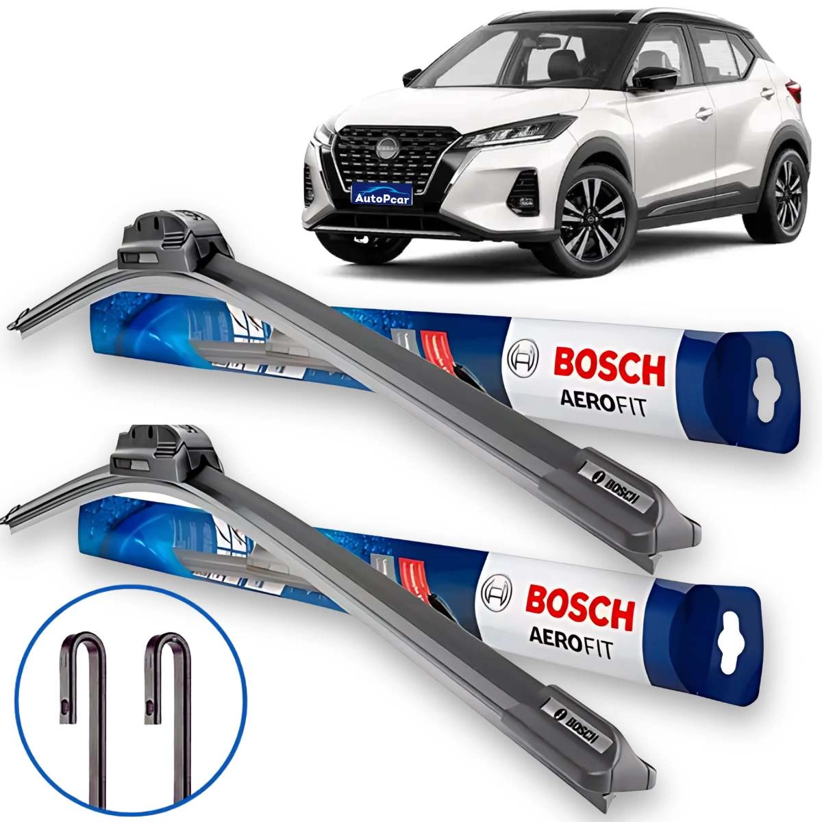 Limpador Parabrisa Nissan Kicks 2016 A 2024 Original Bosch