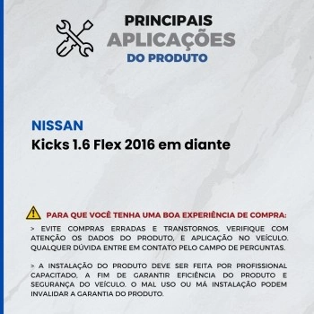 Limpador Parabrisa Nissan Kicks 2016 A 2024 Original Bosch