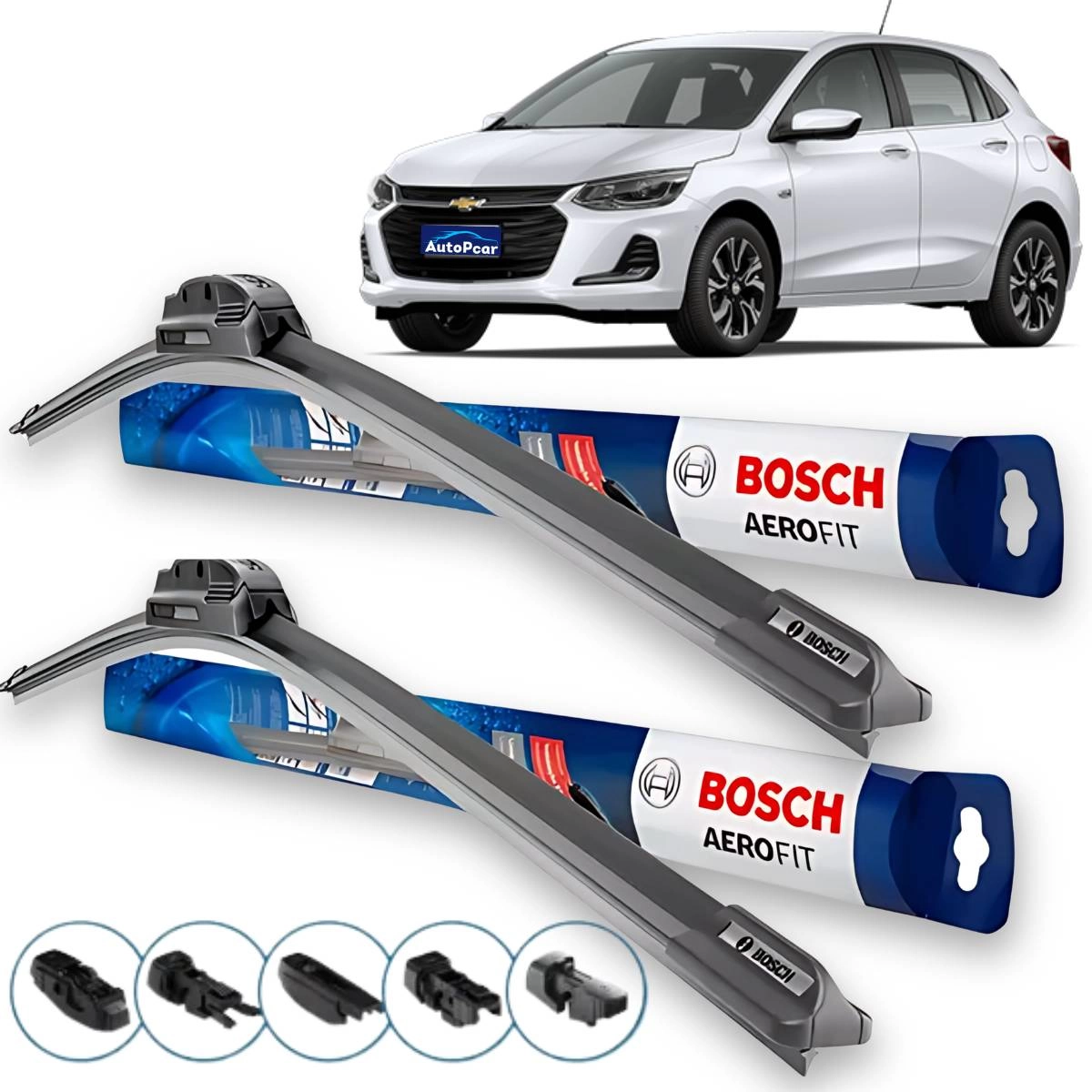 Limpador Parabrisa Gm ONIX 2019 A 2025 Original Bosch