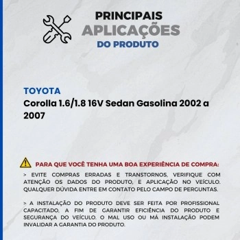 Palheta Limpador Parabrisa Corolla 2002-2007 Original Bosch