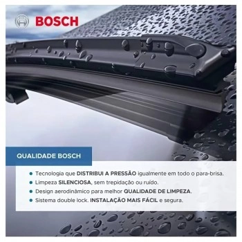 Par Palheta Limpador Parabrisa Bosch Commander 2021 A 2025