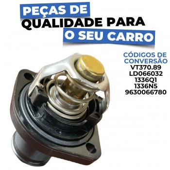 VALVULA TERMOSTATICA CITROEN/PEUGEOT C3 1.4 04/13 BERLINGO 99/03  206 1.4 05/13 207 1.4 08/13