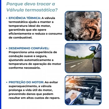 Valvula Termostatica Peugeot 206 207 1.4/1.6  8v Completa