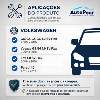 Kit 4 Bico Injetor Gol G5 G6 Voyage 1.0 8v Flex 0280157111