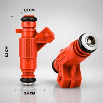Kit 4 Bico Injetor Gol G5 G6 Voyage 1.0 8v Flex 0280157111