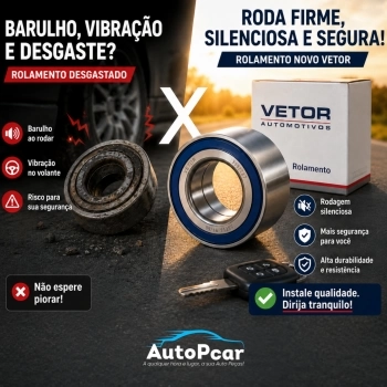 Kit 4 Rolamentos 2 Dianteiro + 2 Traseiro Gol G2 G3 G4 G5