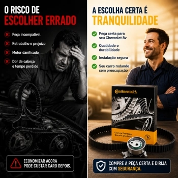 Kit Correia Dentada Tensor Onix Prisma 1.0 Cobalt Spin 1.8