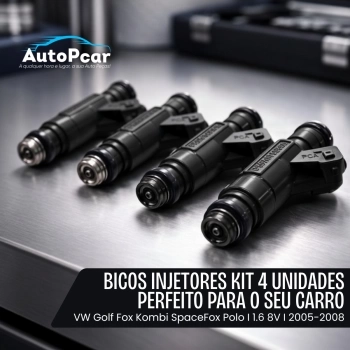 4 Bico Injetor Golf Polo Fox Spacefox 1.6 Flex 0280156274