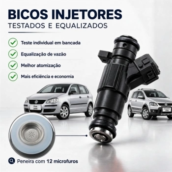 4 Bico Injetor Golf Polo Fox Spacefox 1.6 Flex 0280156274