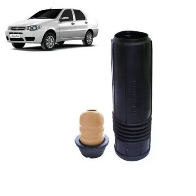 KIT DO AMORTECEDOR TRASEIRO FIAT PALIO E SIENA 1996 ATÉ 2011 COM CANECA - VIPPEL VP54556
