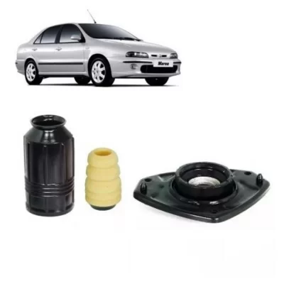 KIT COMPLETO DO AMORTECEDOR DIANTEIRO FIAT BRAVA E MAREA 1998 ATÉ 2008 - VIPPEL VP76582