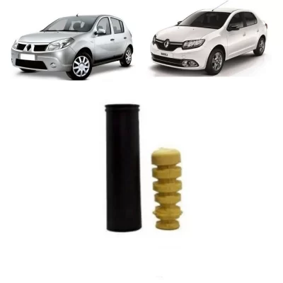 KIT DO AMORTECEDOR TRASEIRO RENAULT DUSTER, LOGAN, SANDERO E SYMBOL 2007 EM DIANTE - VIPPEL VP76742