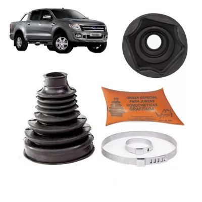 KIT COIFA HOMOCINÉTICA Lado CÂMBIO FORD RANGER 2.2 E 2.5 Flex E 3.2 Diesel 4X4 2012 ATÉ 2020 (tripóide) - VP78419